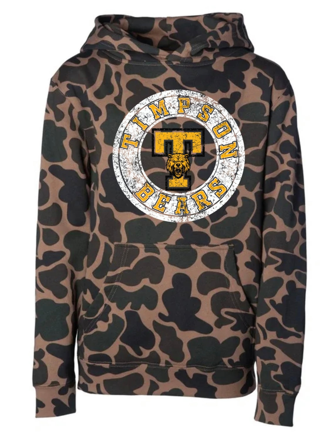 Camo Timpson Hoodie Adult